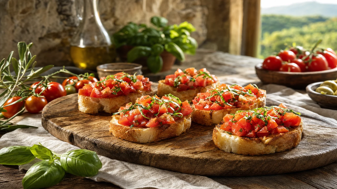 Bruschetta en David Chiriquí fresca y artesanal | Verona - comida italiana en David, Chiriqui