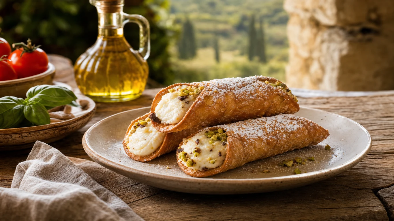 Cannoli en David Chiriquí crujiente y relleno | Verona - comida italiana en David, Chiriqui