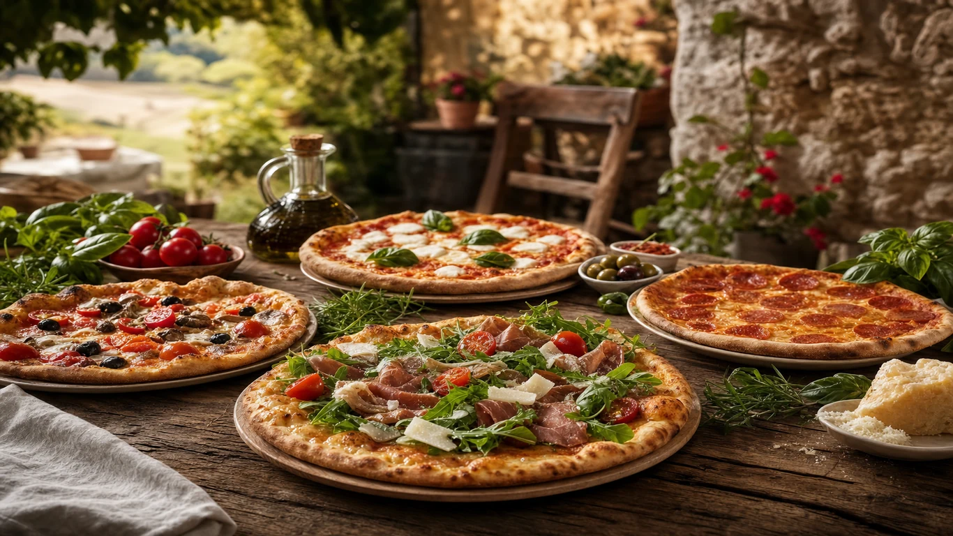 Carta de pizzas en David con variedad artesanal | Verona - comida italiana en David, Chiriqui