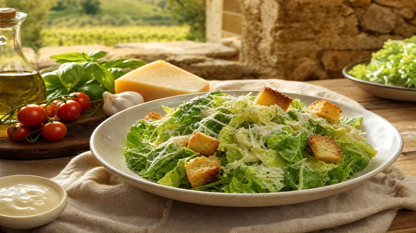 Ensalada César en David crujiente y deliciosa | Verona - comida italiana en David, Chiriqui