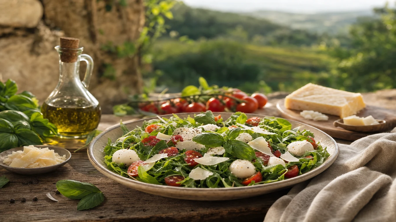 Ensalada italiana en David con ingredientes frescos | Verona - comida italiana en David, Chiriqui