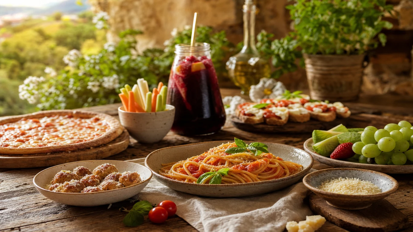 Menú para niños en restaurante David saludable | Verona - comida italiana en David, Chiriqui