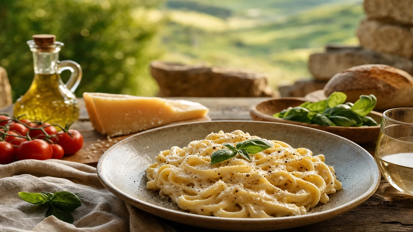 Pasta Alfredo en David Chiriquí suave y cremosa | Verona - comida italiana en David, Chiriqui
