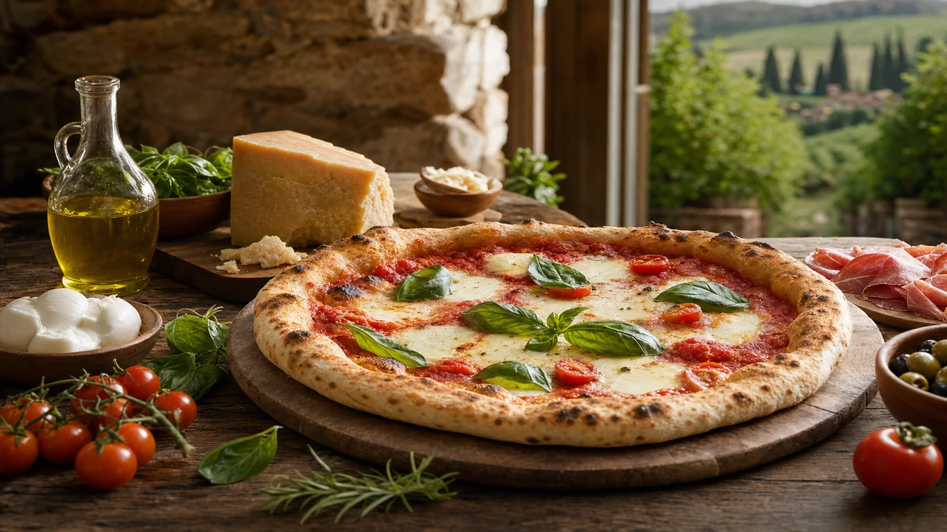 Pizza con ingredientes importados en David premium | Verona - comida italiana en David, Chiriqui