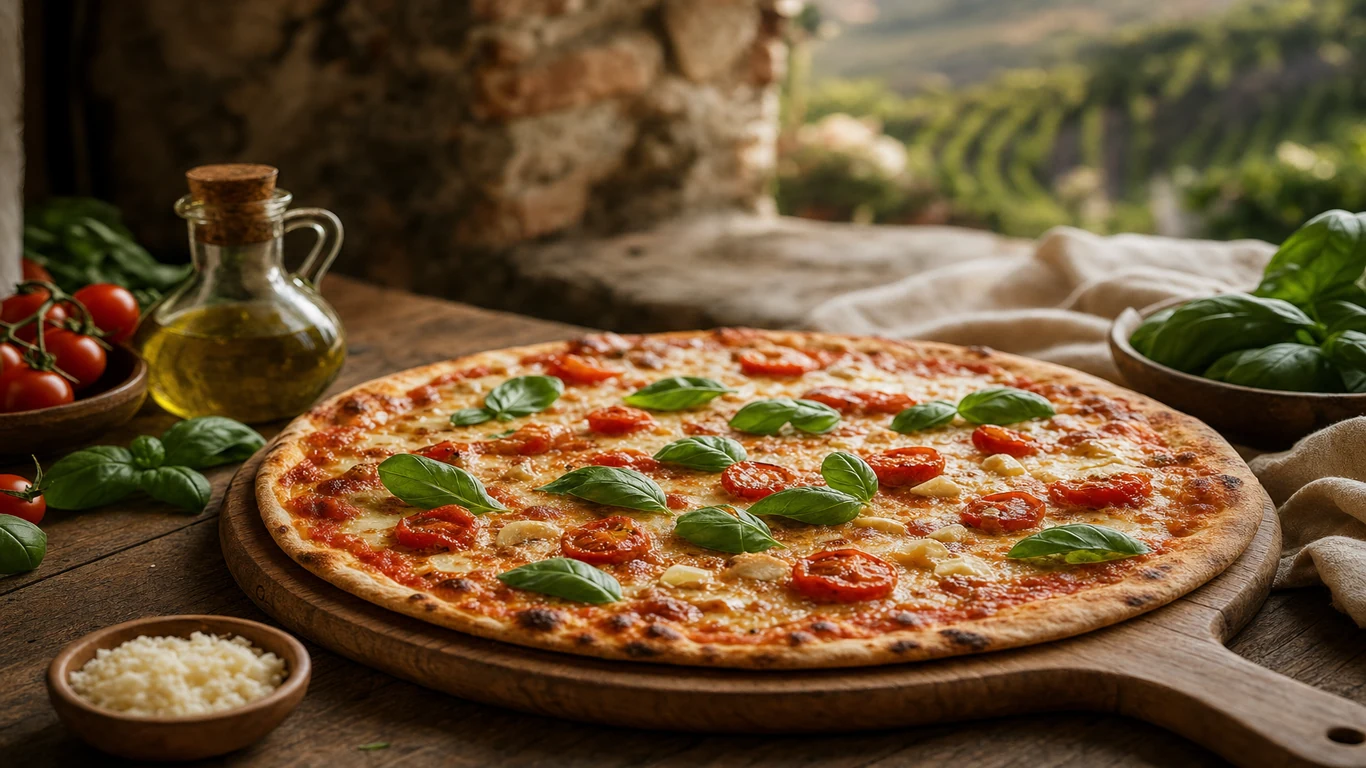 Pizza crujiente en David con masa delgada artesanal | Verona - comida italiana en David, Chiriqui